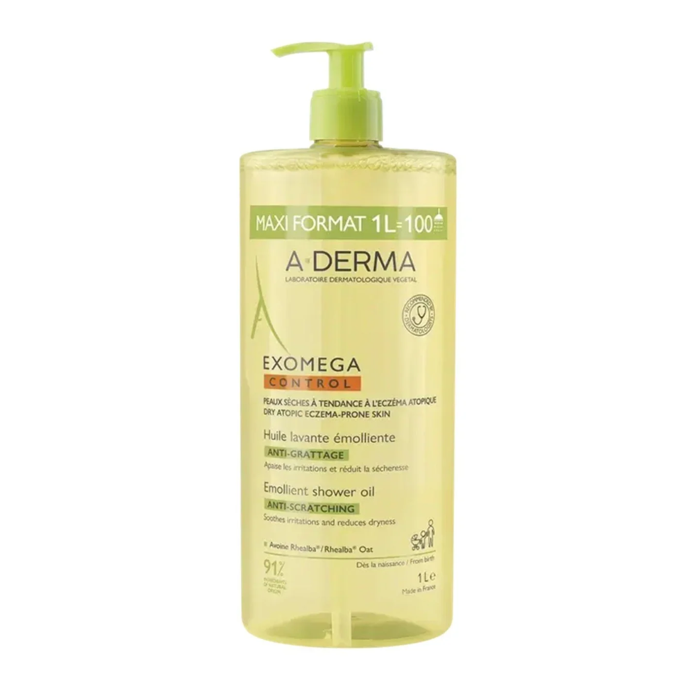Aderma, Exomega Control Emollient Shower Oil2