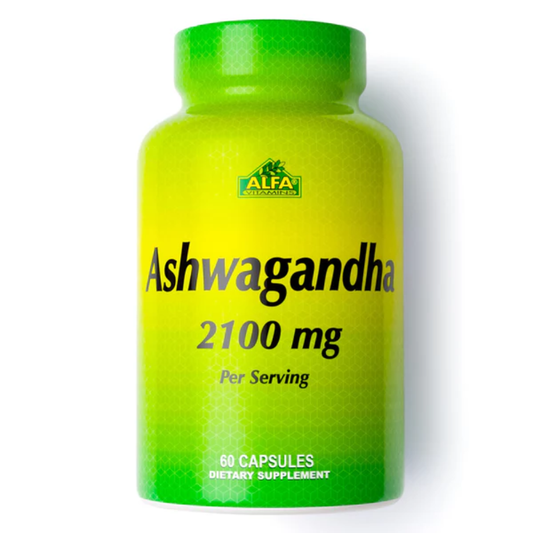 Alfa, Ashwagandha 2,100 mg 60 Caps