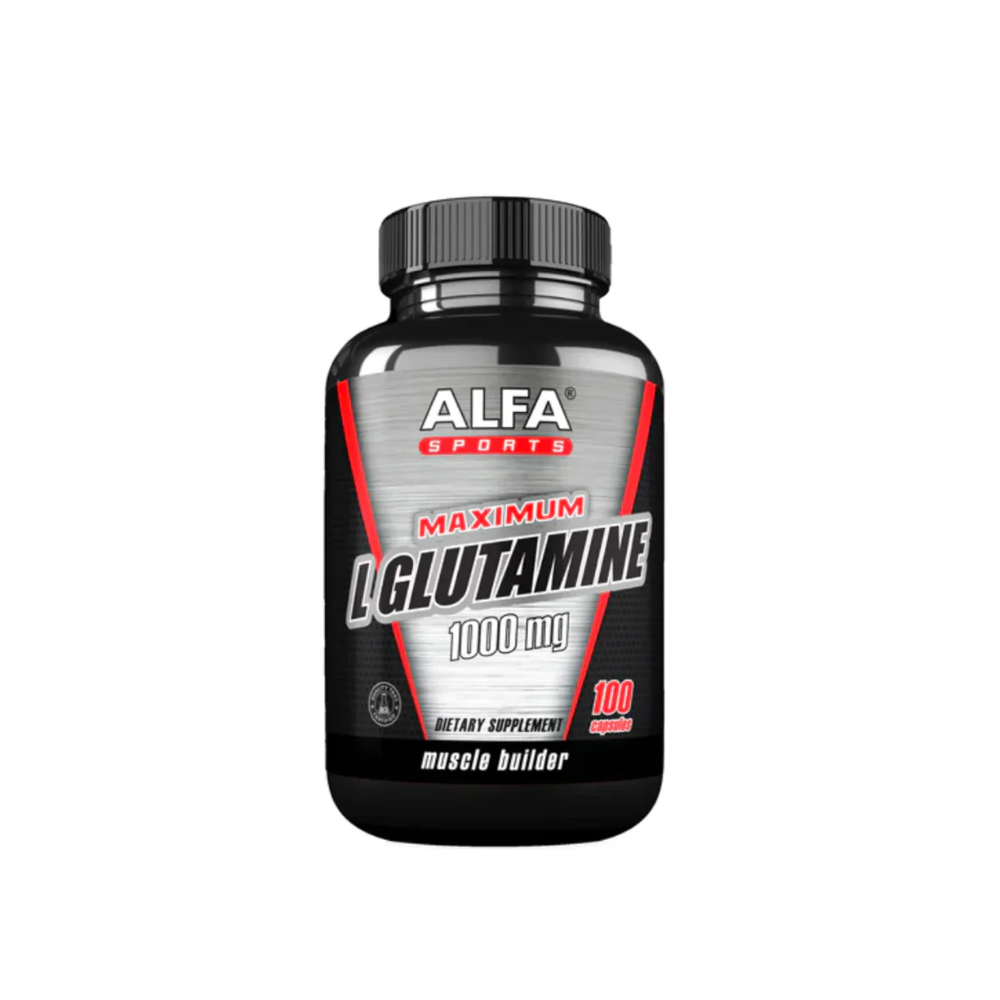 Alfa, Maximum L-Glutamine 1000mg 100 Tablets1