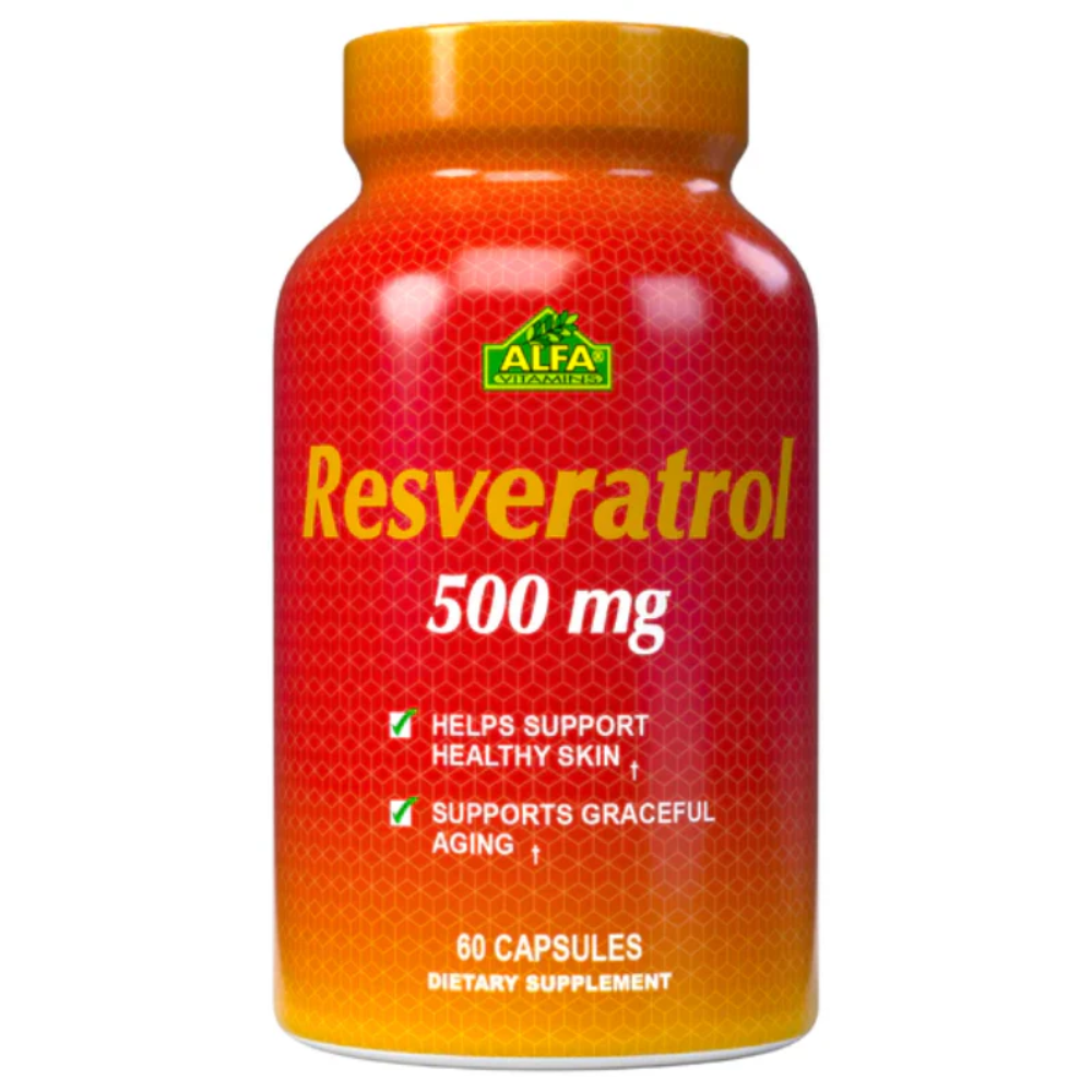 Alfa, Resveratrol 60 Tablets