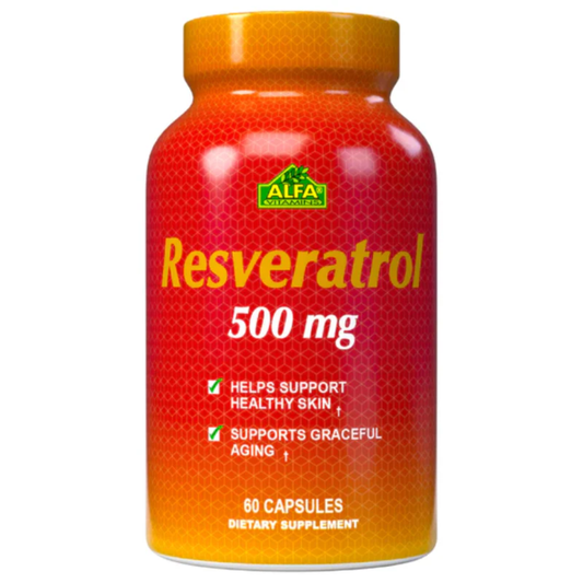 Alfa, Resveratrol 60 Tablets
