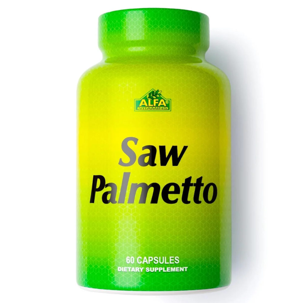 Alfa, Saw Palmetto 60 Capsules