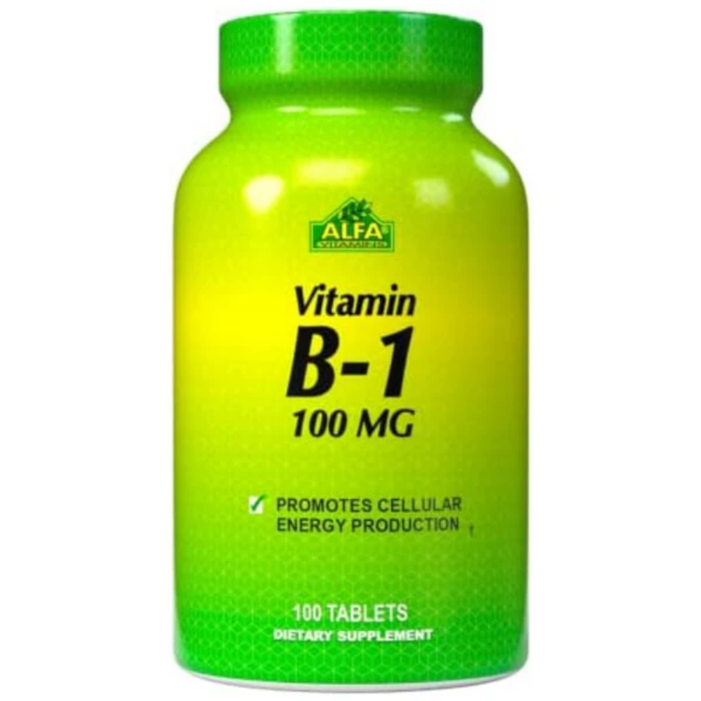 Alfa, Vitamin B1 100 mg 100 Tabs