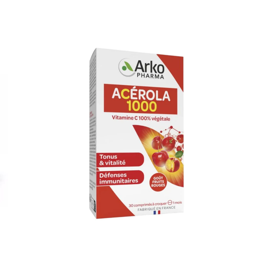 Arkopharma, Arkovital Acerola 1000 mg 30 Chewable Tabs