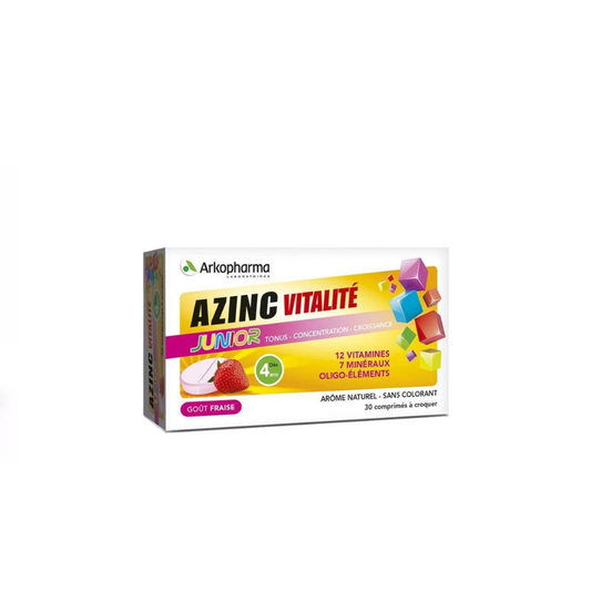 Arkopharma, Azinc Vitality Junior - 30 Chewable Tabs