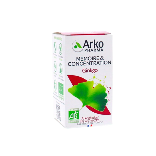 Arkopharma, Ginkgo 45 Caps