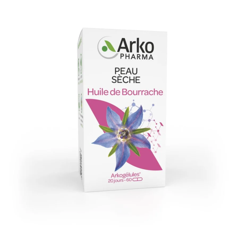 Arkopharma, Huile de Bourrache 60 Caps