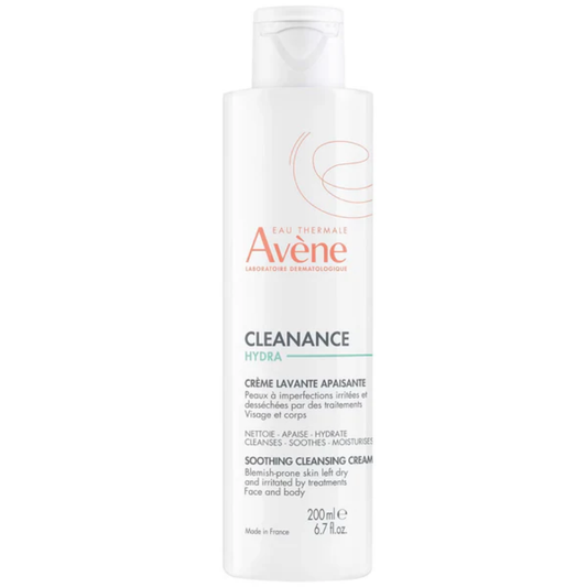 Avene, Cleanance Hydra Soothing Cleansing Cream 200 ML