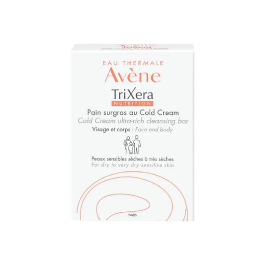 Avene, Trixera Nutrition Cleansing Bar 100 Grams