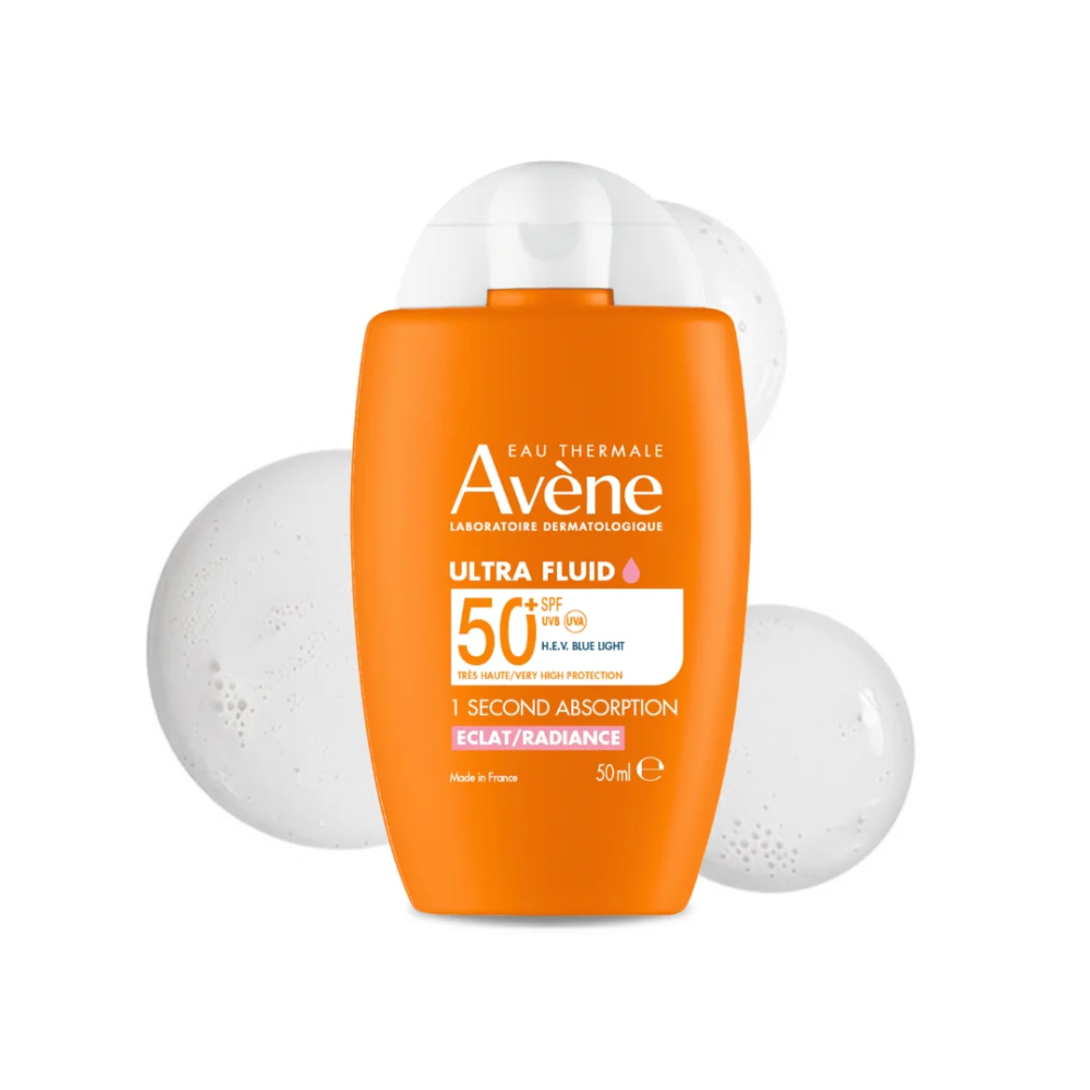 Avene, Ultra Fluid Radiance SPF50+ 50 ML