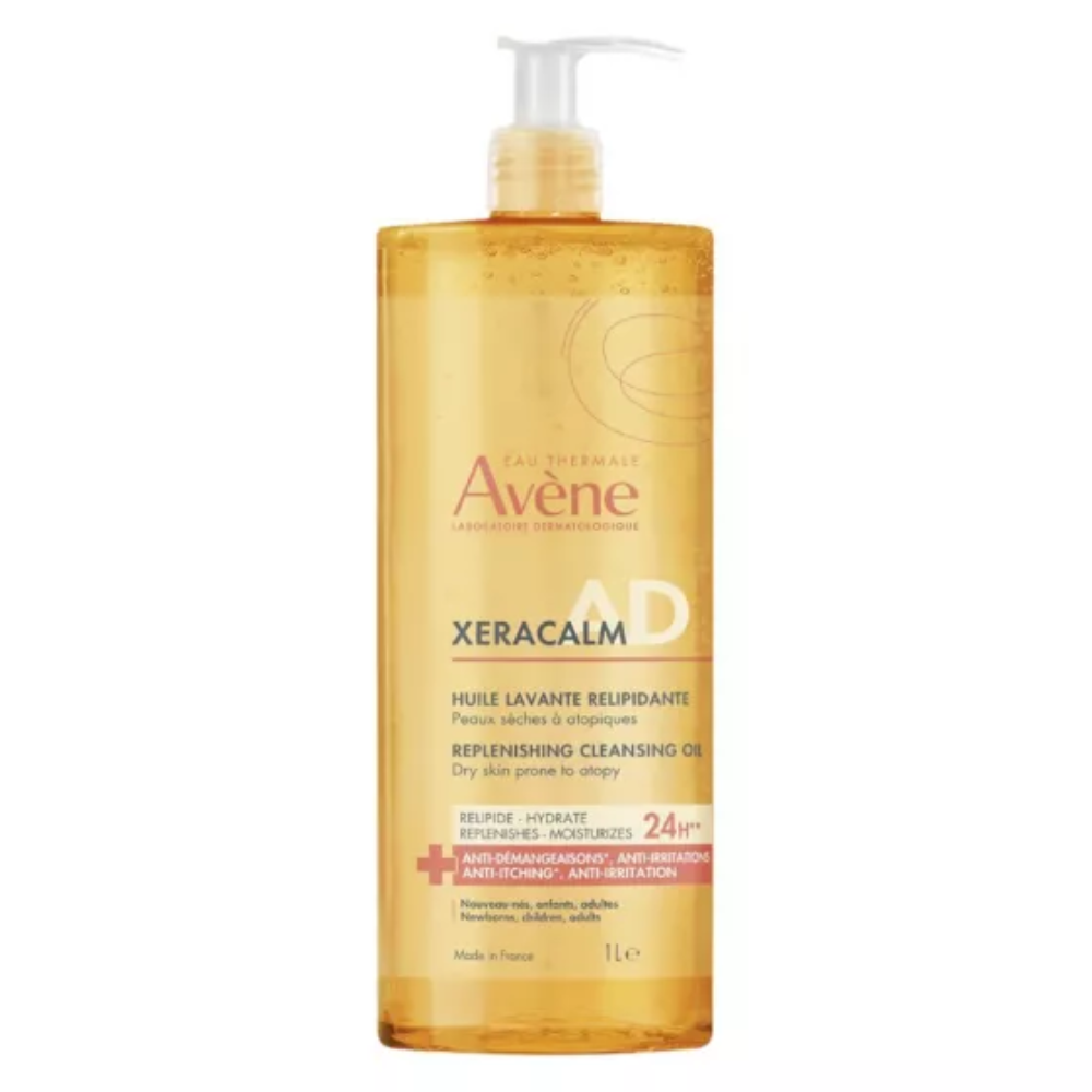 Avene, Xeracalm AD Replenishing Cleansing Oil 1 L