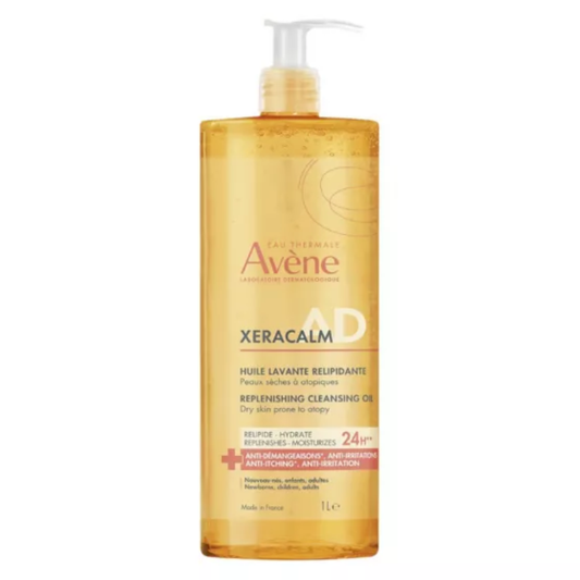 Avene, Xeracalm AD Replenishing Cleansing Oil 1 L