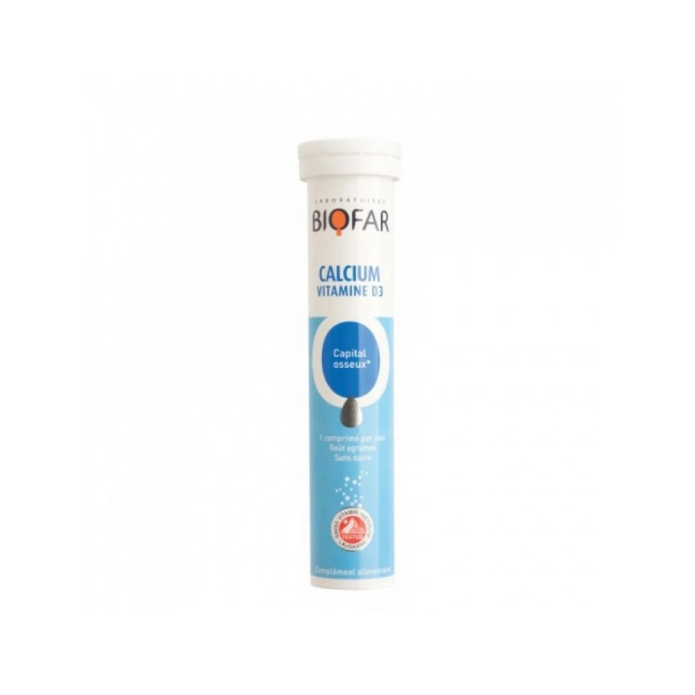 Biofar, Calcium Vitamin D3 20 Tablets