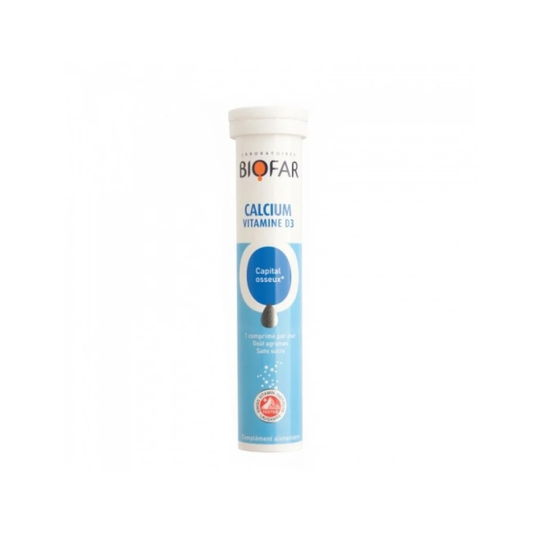 Biofar, Calcium Vitamin D3 20 Tablets