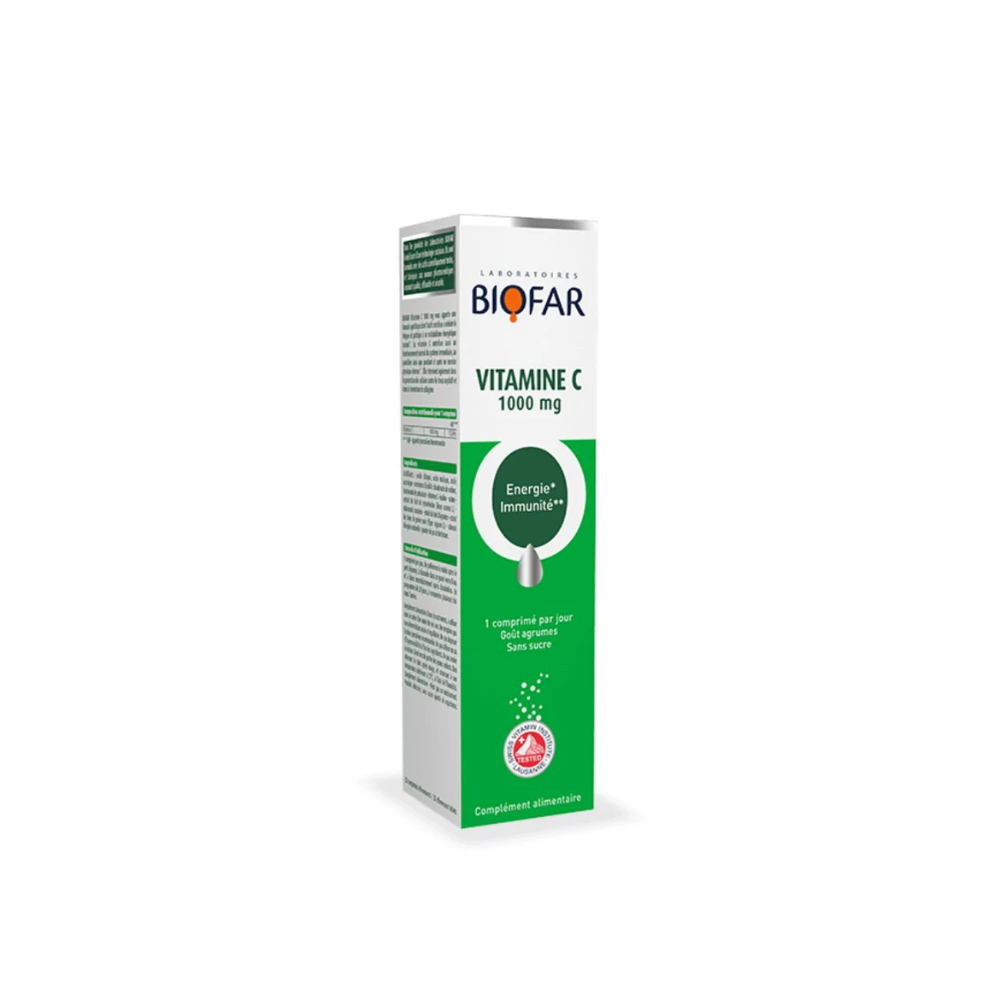 Biofar, Effervescent Vitamin C 1000Mg 20 Tablets