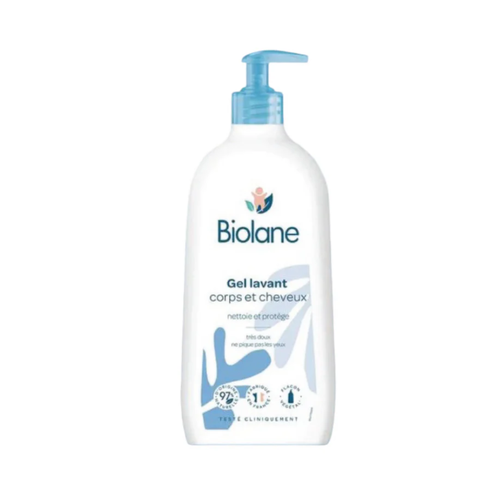Biolane, 2 In 1 Body & Hair Cleanser