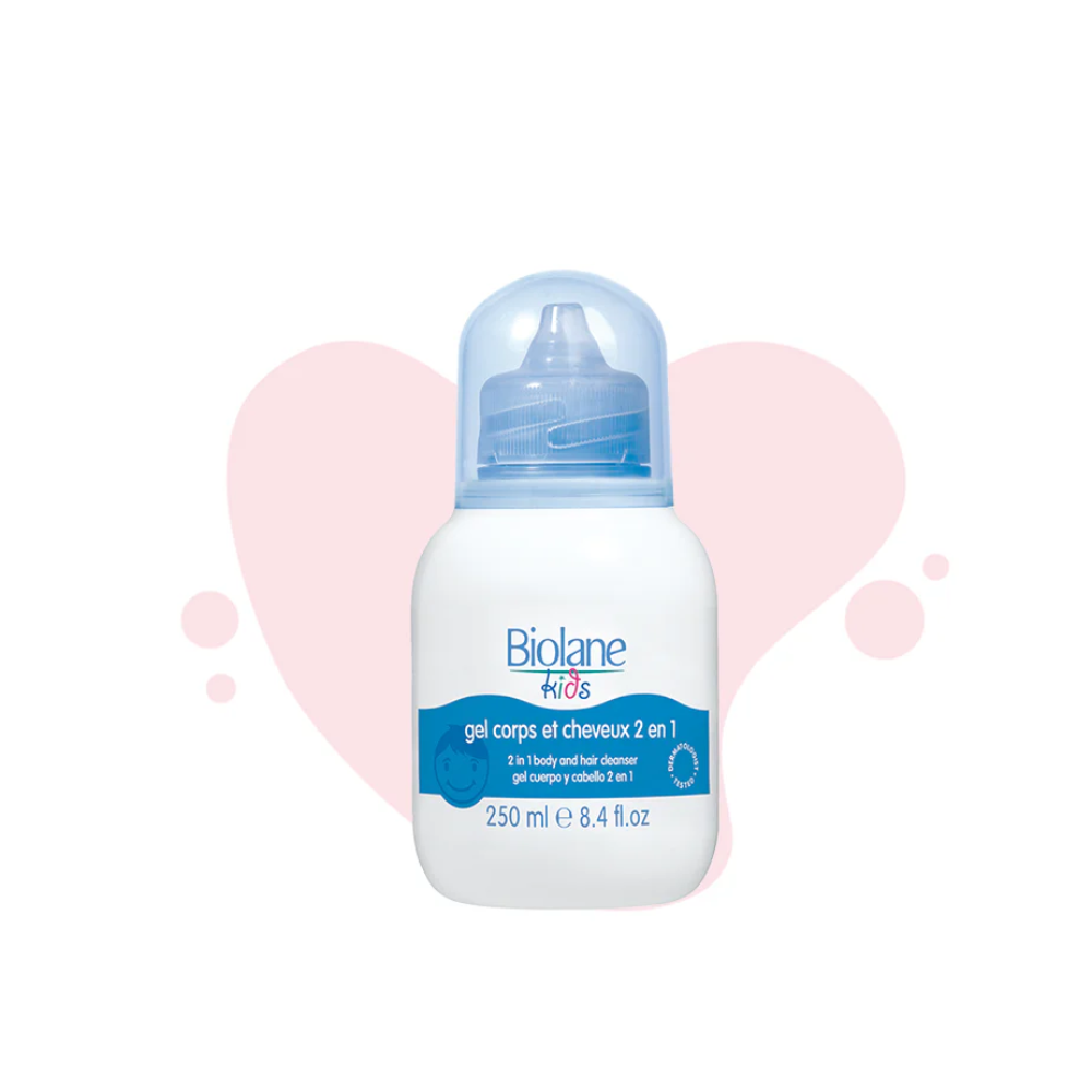 Biolane, Shampoo 2 in 1 Hair & Body Gel 250ML