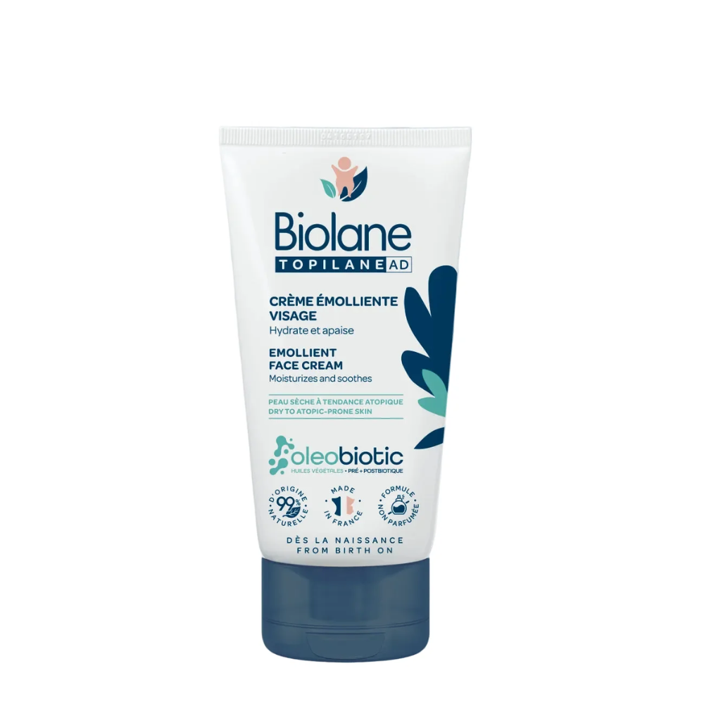 Biolane, Topilane AD Emollient Face Cream - 50 ML