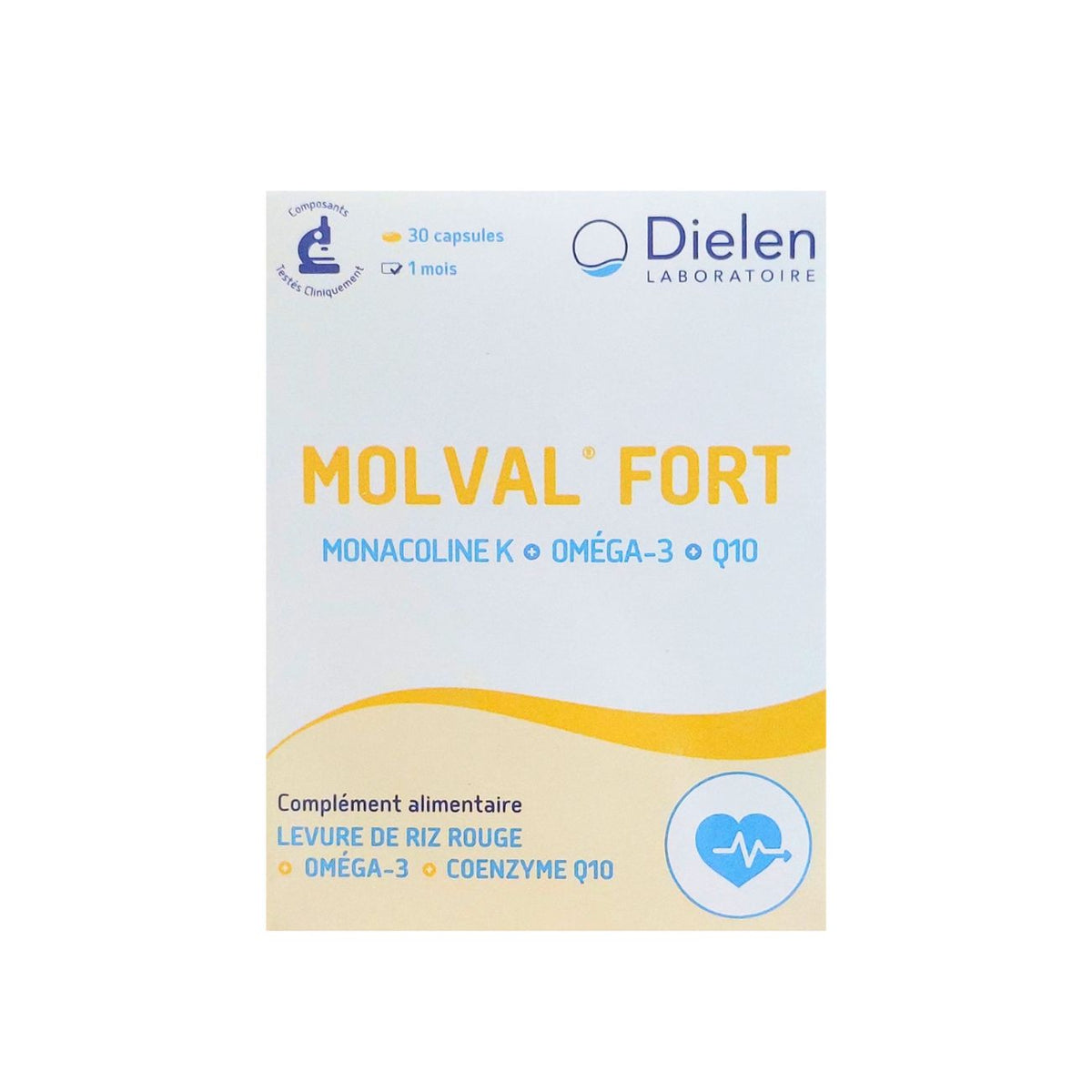 Dielen, Molval Fort 30 Capsules