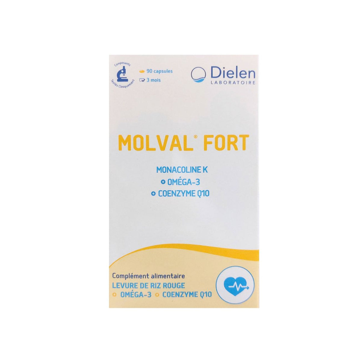 Dielen, Molval Fort 90 Capsules