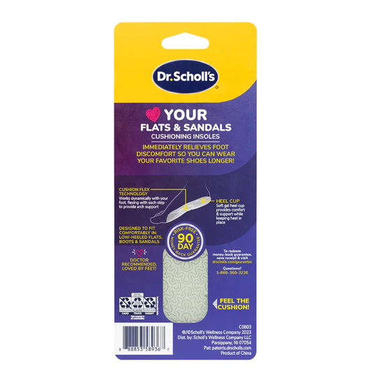 Dr. Scholl's, Love Your Flats & Sandals 3/4 Length Insoles