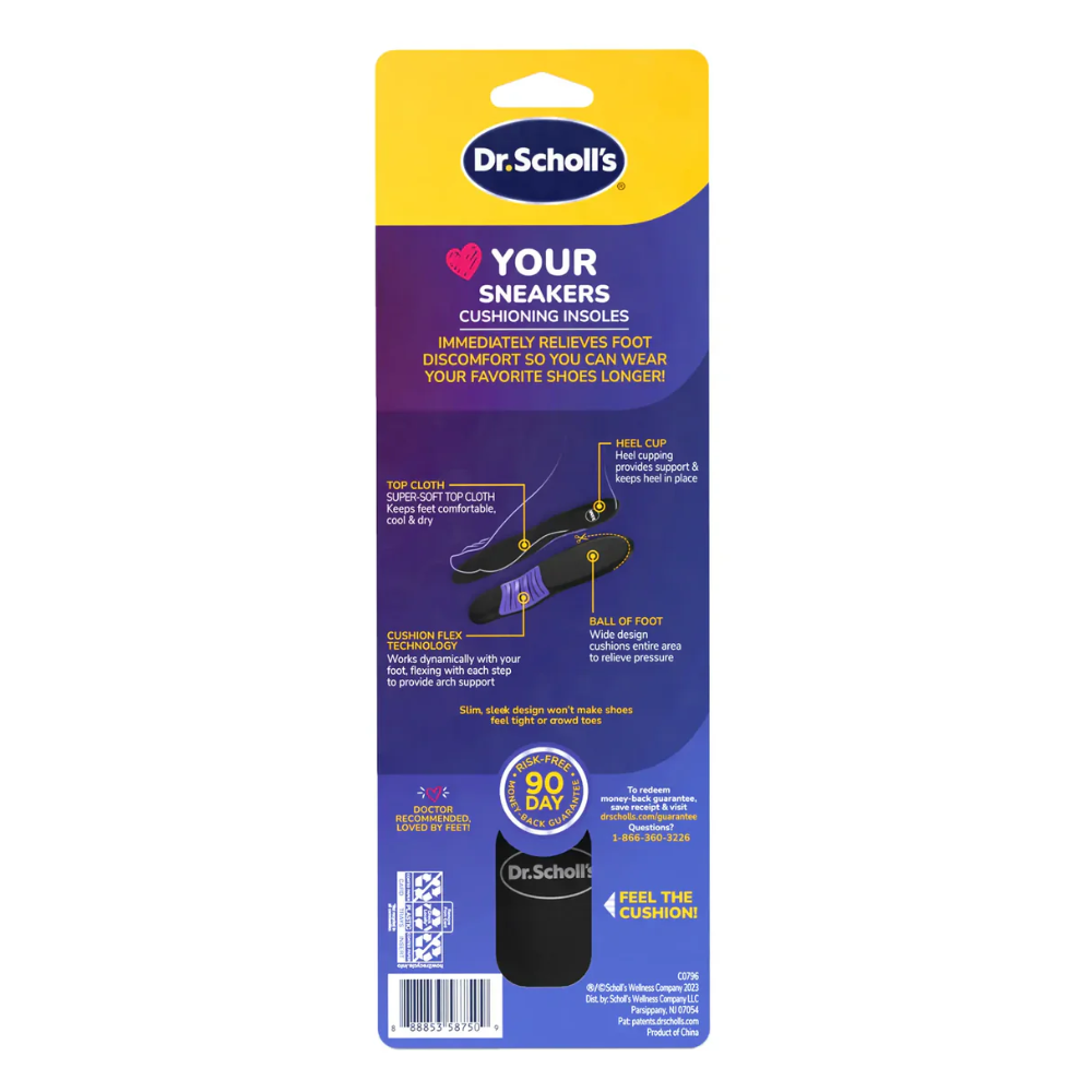 Dr. Scholl's, Love Your Sneakers Full Length Insoles