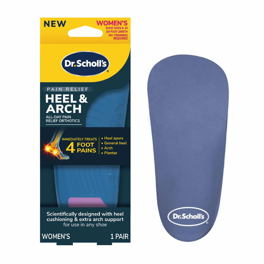 Dr. Scholl's, M Heel & Arch All‑Day Pain Relief Orthotics
