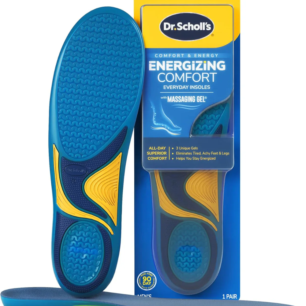 Dr. Scholl's, W Energizing Comfort with Massaging Gel Insoles