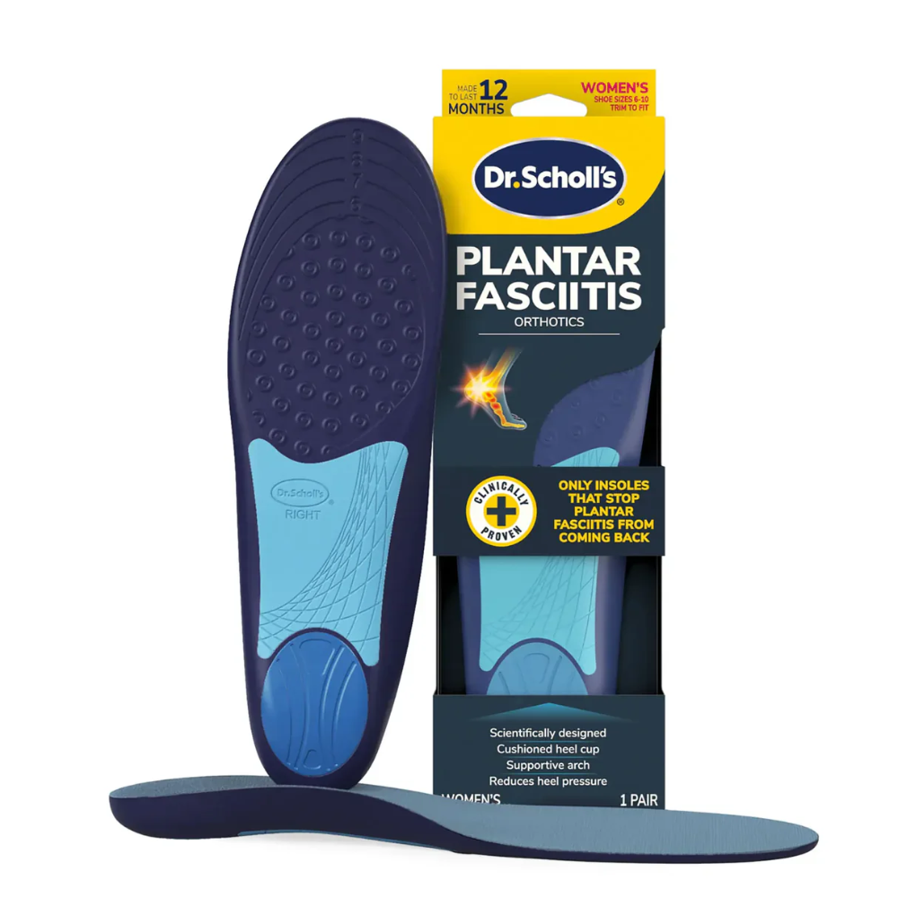 Dr. Scholl's, W Plantar Fasciitis All‑Day Pain Relief Orthotics