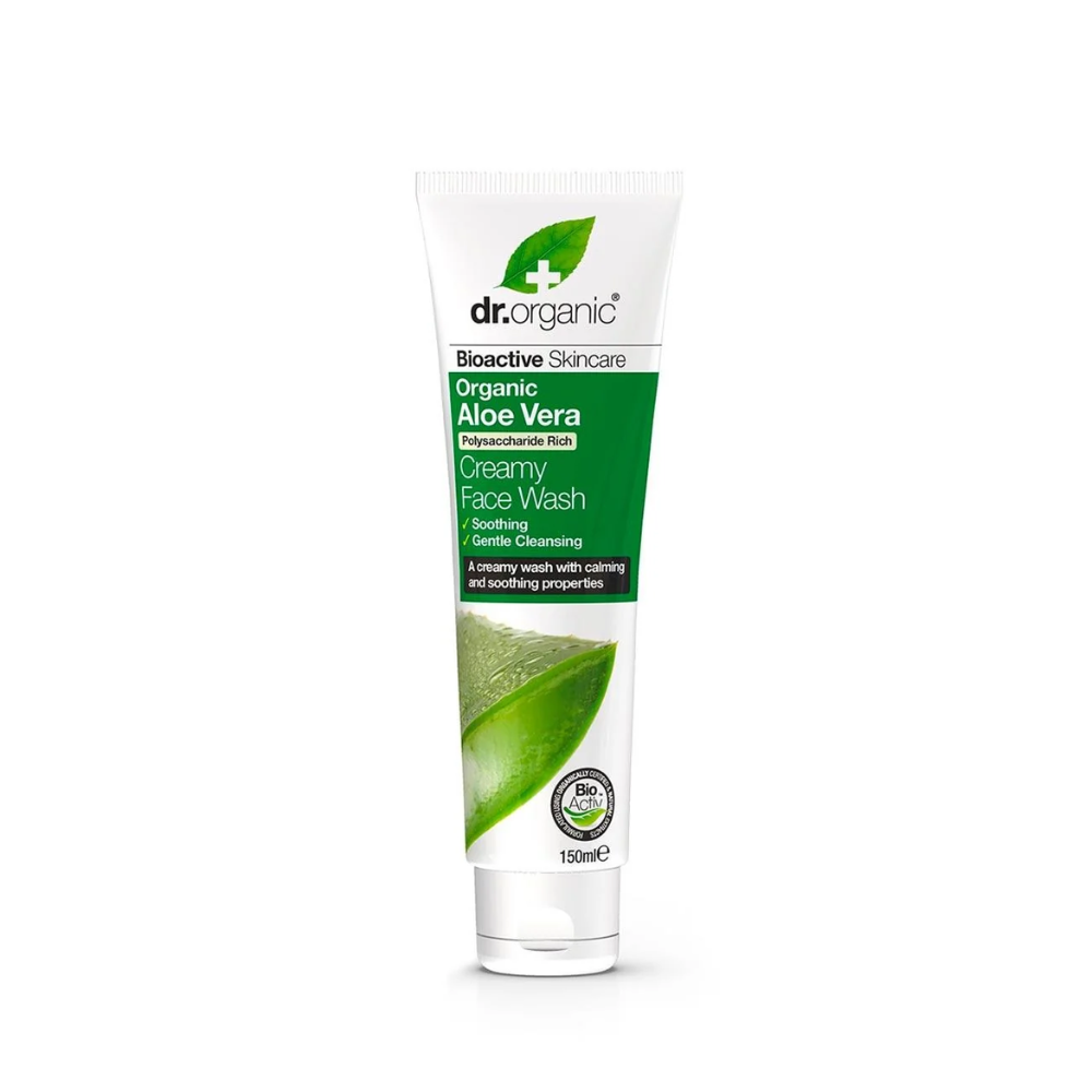 Dr.organic, Aloe Vera Creamy Face Wash 150 ml