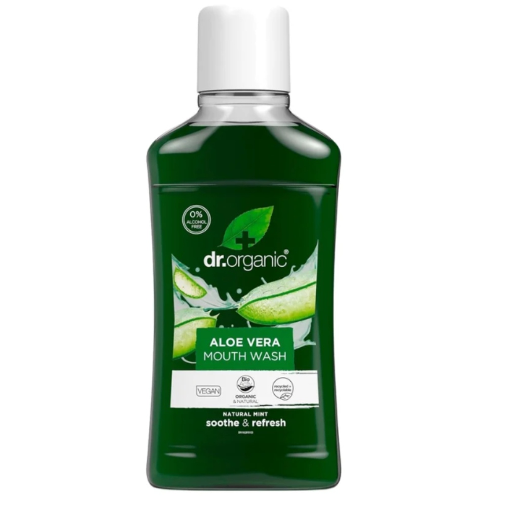 Dr.organic, Aloe Vera Mouth Wash 500 ml