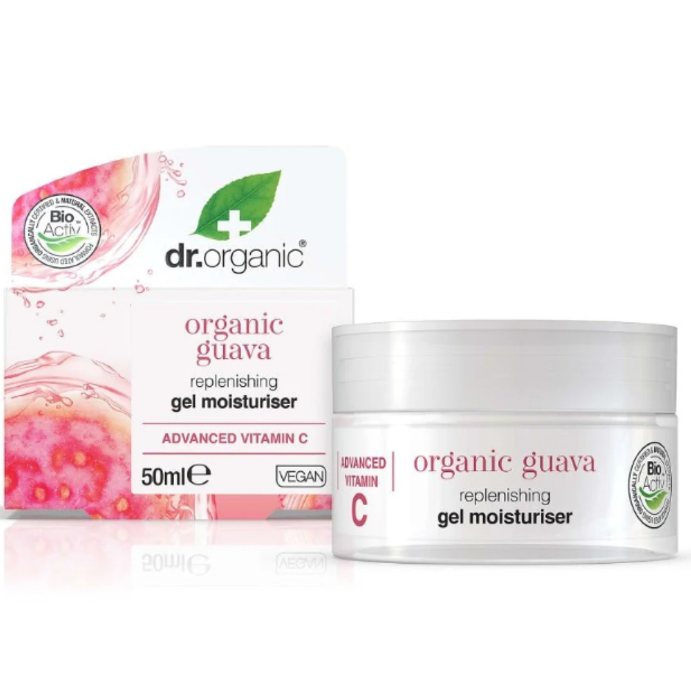 Dr.organic, Guava Face Gel Moisturiser Adv C 50 ml