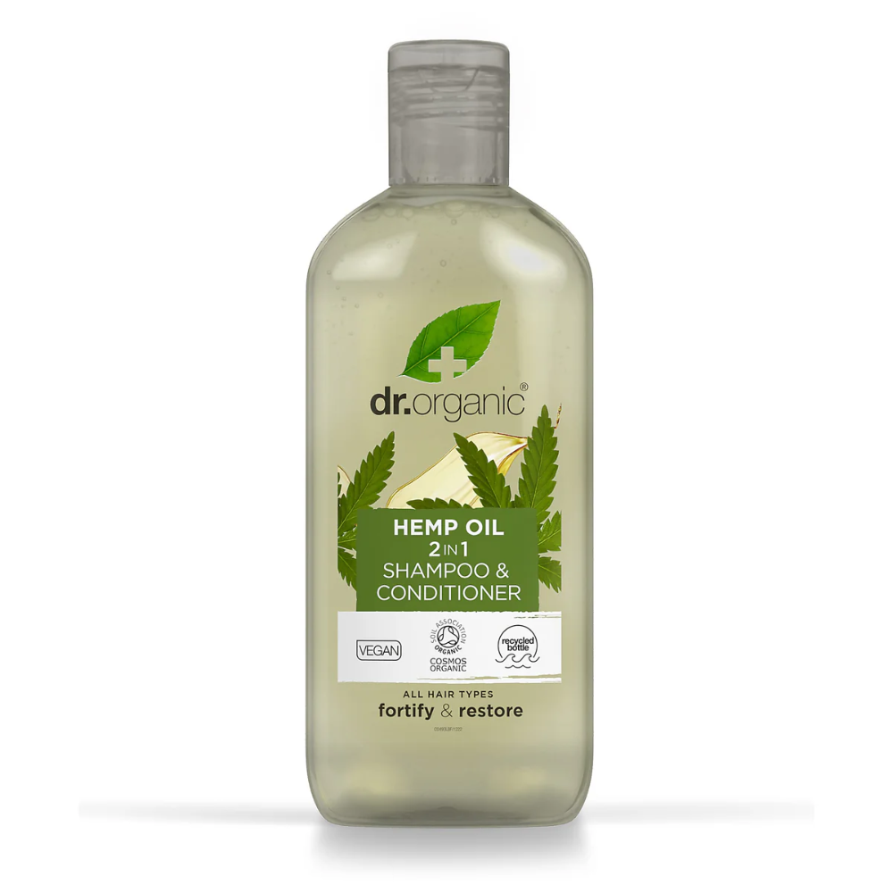 Dr.organic, Hemp Oil Shampoo 2 In 1 265 ML