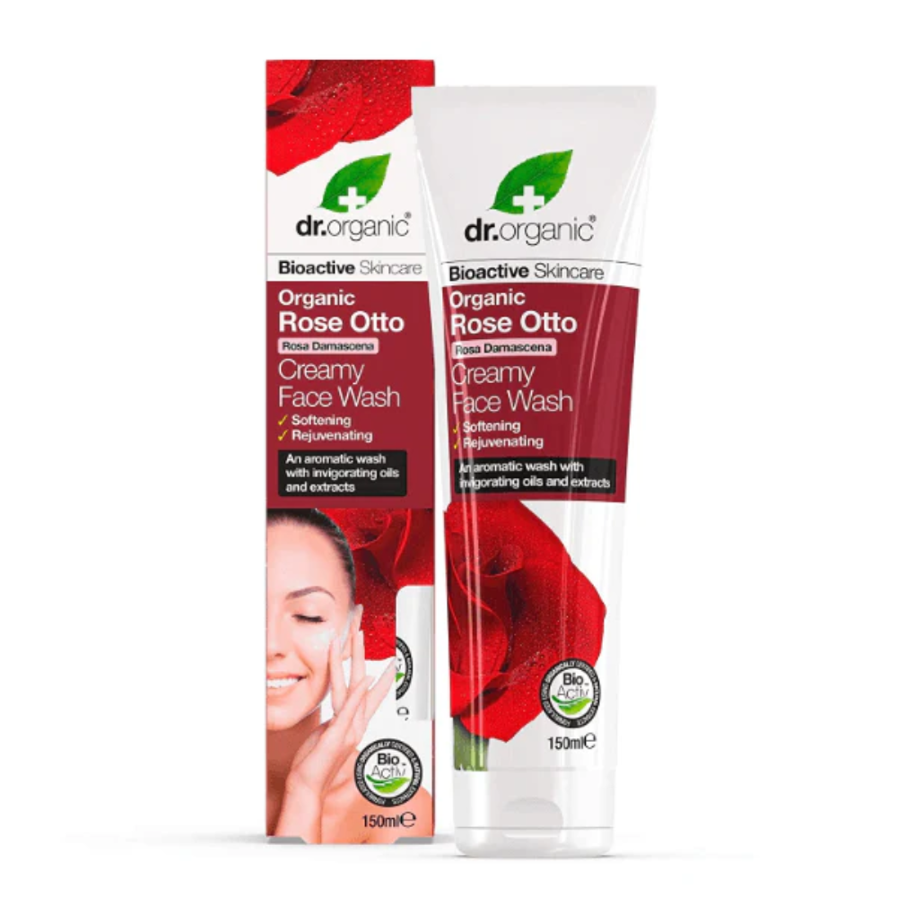 Dr.organic, Rose Otto Face Wash 150 ML