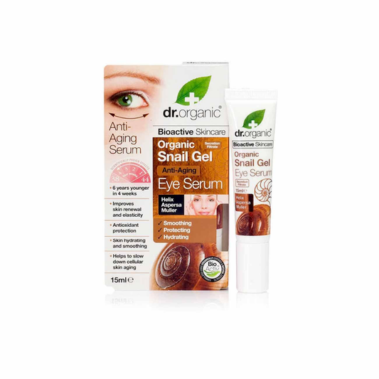 Dr.organic, Snail Gel Eye Serum 15ml