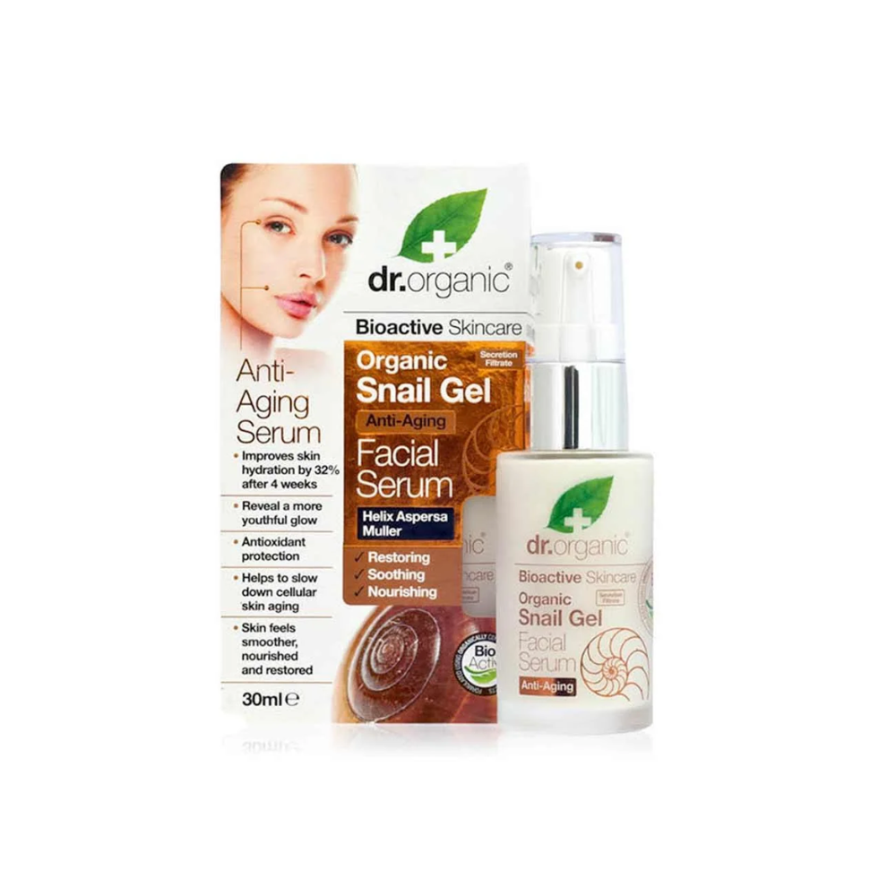 Dr.organic, Snail Gel Facial Serum 30ml1