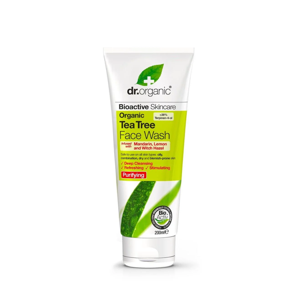 Dr.organic, Tea Tree Face Wash 200ml