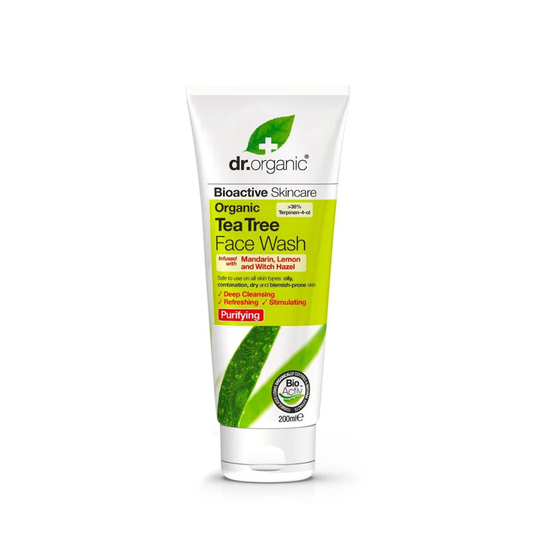 Dr.organic, Tea Tree Face Wash 200ml