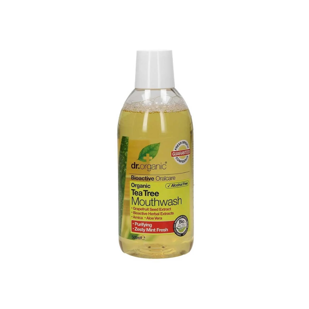 Dr.organic, Tea Tree Mouthwash 500ml