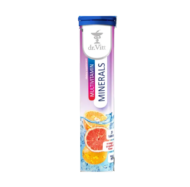 Dr. Vitt, Multi Minerals 20 Effervescent Tablets