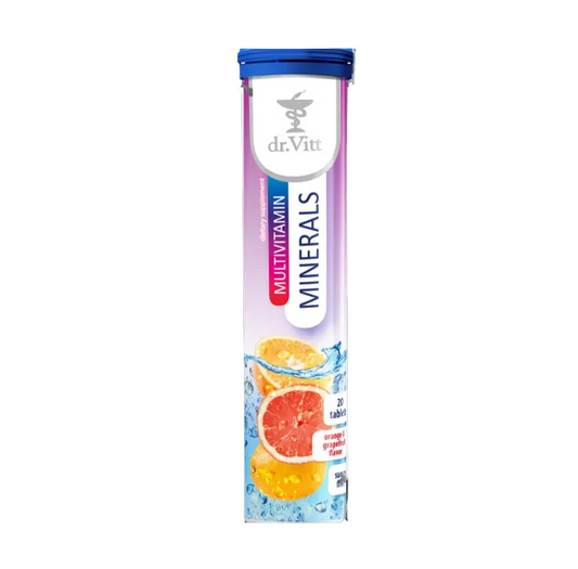 Dr. Vitt, Multi Minerals 20 Effervescent Tablets