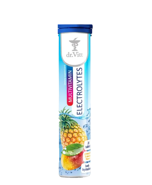 Dr. Vitt, Multivitamins + Electrolytes 20 Effervescent Tablets