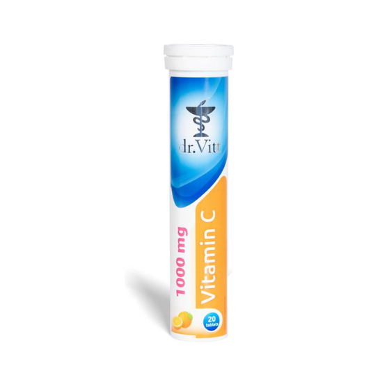 Dr. Vitt, Vitamin C 1000mg 20 Effervescent Tablets