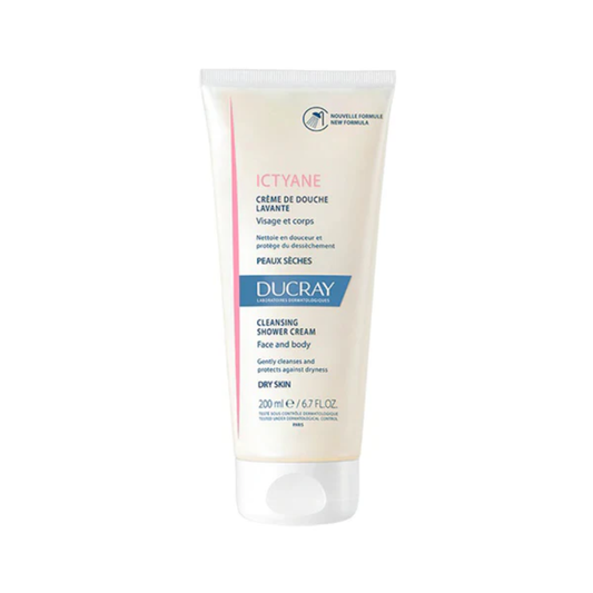 Ducray, Ictyane Anti-Dryness Cleansing Shower Cream 200ML