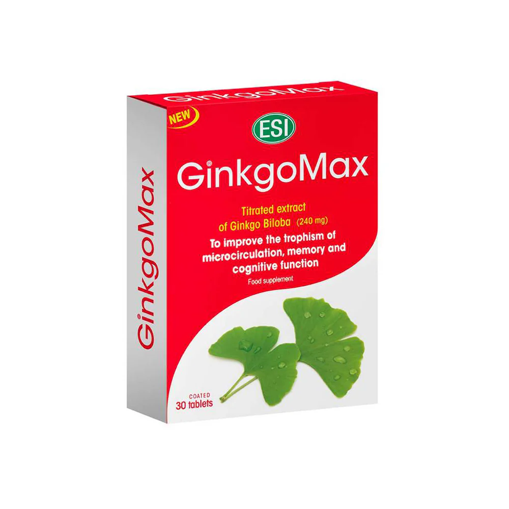ESI, GinkgoMax 30 Tablets