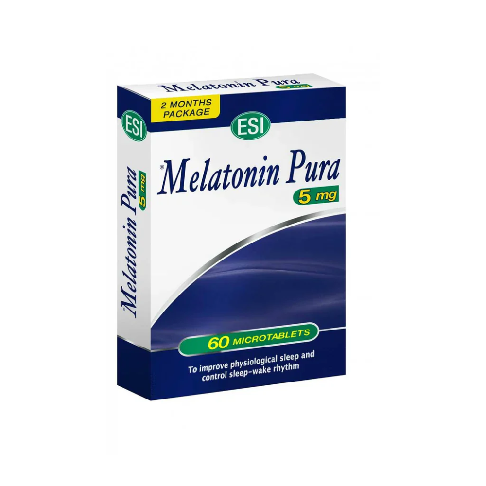 ESI, Melatonin Pura 5 Mg 60 Tablets