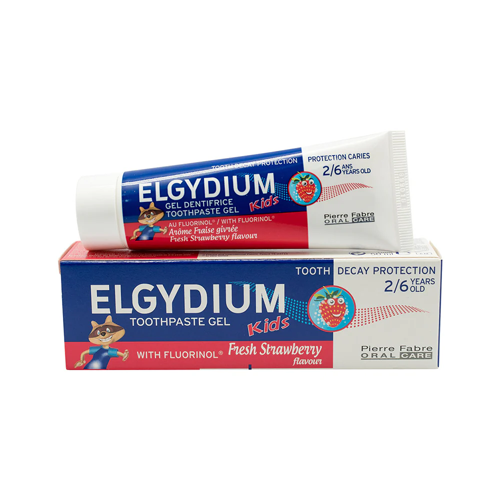 Elgydium, Kids Fresh Strawberry Toothpaste 50ML