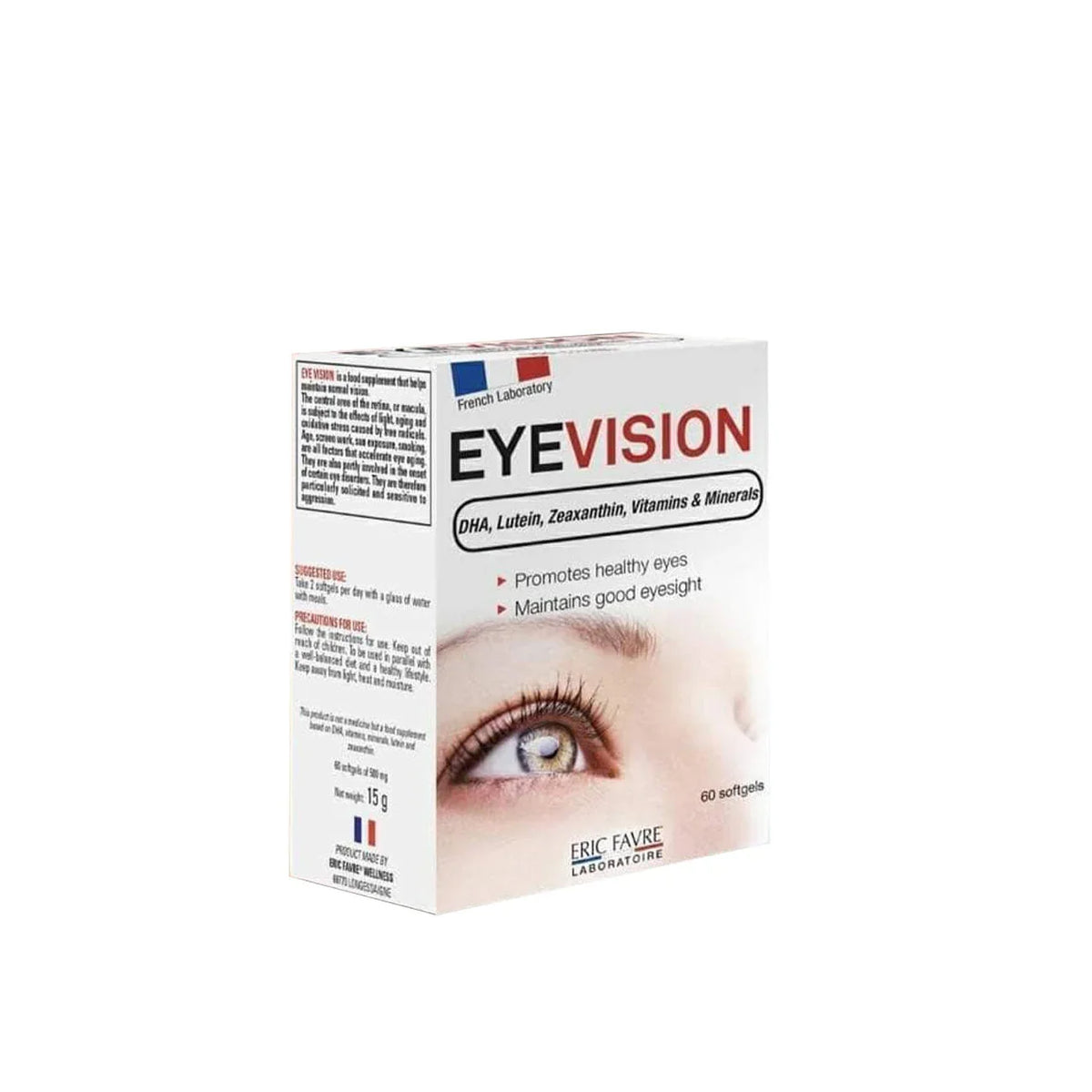 Eric Favre, EyeVision Plus 60 Softgels