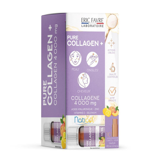 Eric Favre, Pure Collagen Plus Peach & Lemon - 10 Shots
