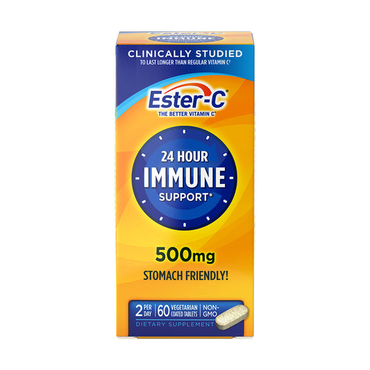 Ester-C, 24hr Immune Support 500 mg 60 Tablets